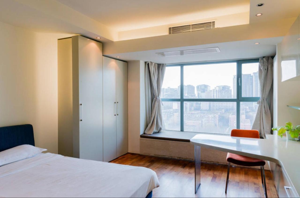 Beijing Elegant Seasons Park Apartment Bagian luar foto