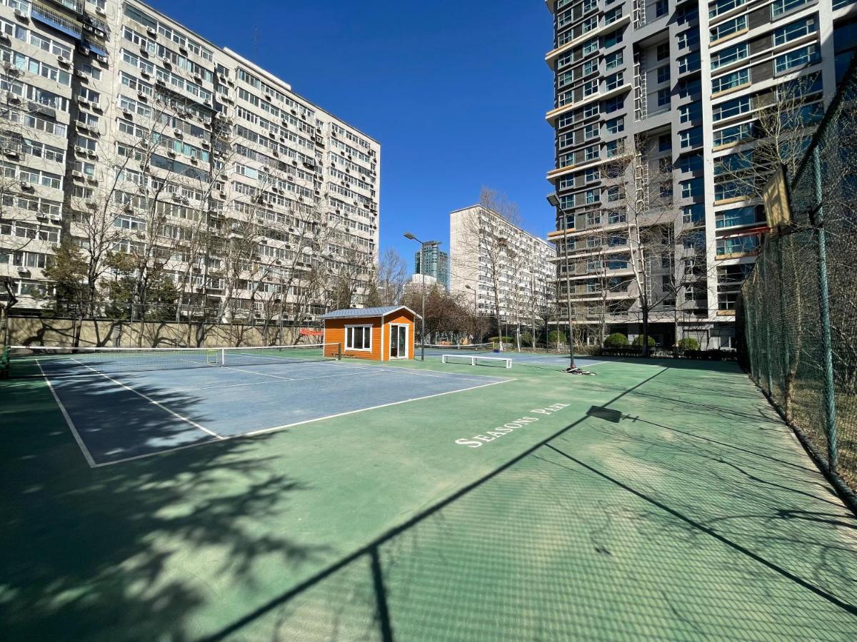 Beijing Elegant Seasons Park Apartment Bagian luar foto