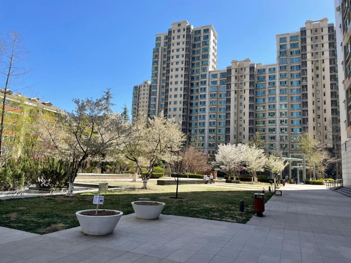 Beijing Elegant Seasons Park Apartment Bagian luar foto